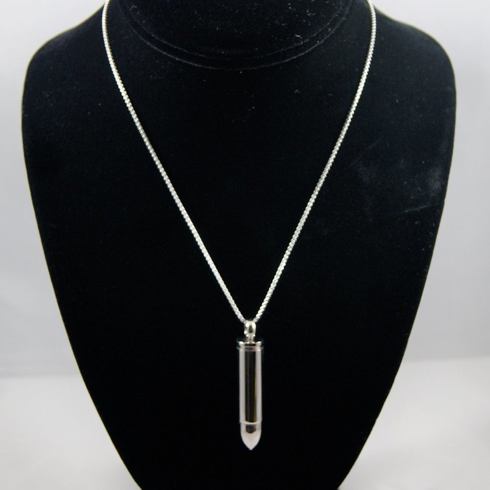 Bullet Necklace | Silver - New!